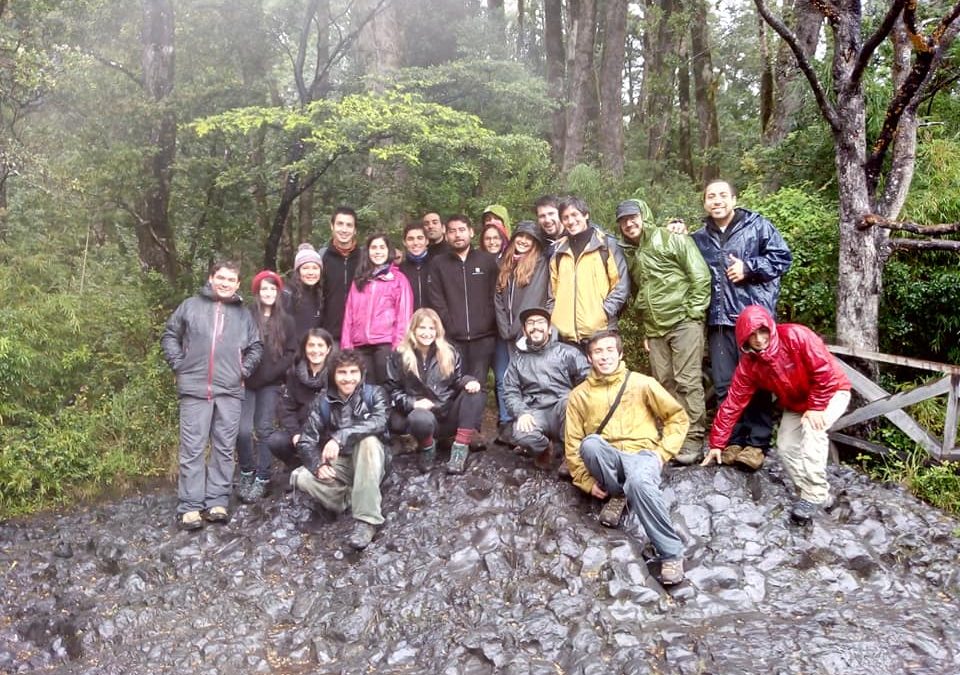 Estudiantes de Ingeniería en Conservación de Recursos Naturales realizaron gira en la zona sur de Chile y Argentina