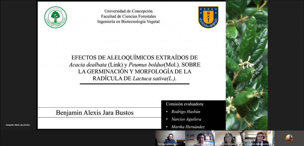 Benjamín Jara Bustos es nuestro nuevo Ingeniero en Biotecnología Vegetal