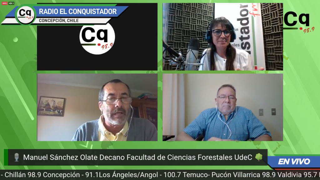 Entrevista completa de Acoforag y Radio El Conquistador Concepción a nuestro Decano Dr. Manuel Sánchez Olate