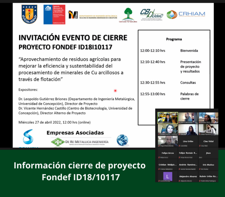 El profesor Vicente Hernández coordinó la actividad de cierre del proyecto Fondef ID18I10117.