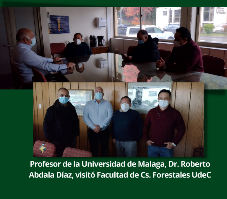 Visita del Dr. Roberto Abdala a la Facultad de Ciencias Forestales UdeC
