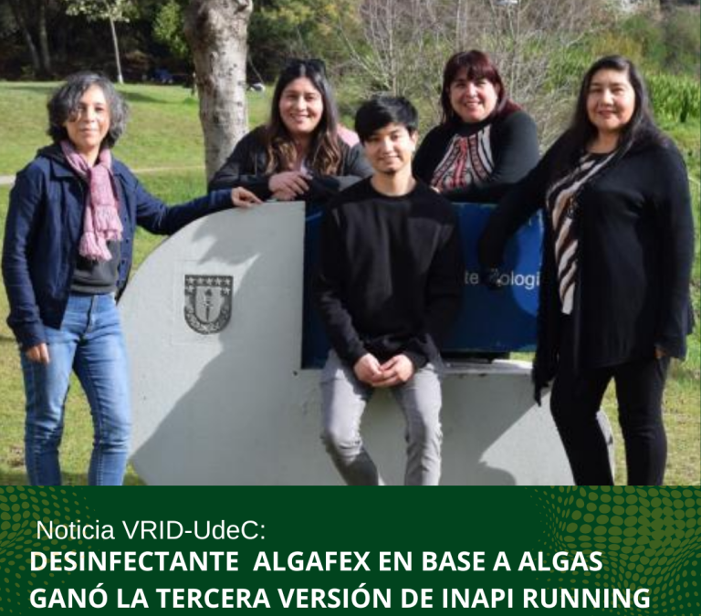 Desinfectante Algafex en base a algas ganó la III versión de INAPI Running