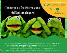 Concurso del Día Internacional del Biotecnólogo/a